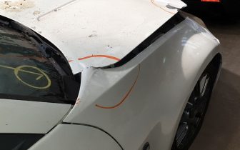 Купета Nissan 350Z 2003 Бял