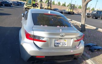 Купета Lexus RC 2015 Сребрист