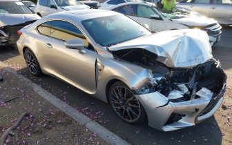 Купета Lexus RC 2015 Сребрист