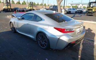 Купета Lexus RC 2015 Сребрист