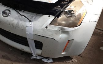 Купета Nissan 350Z 2003 Бял