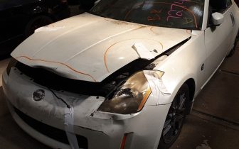 Купета Nissan 350Z 2003 Бял