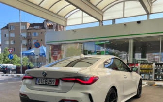 Купета BMW Series 4 2022 Бял