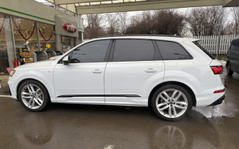 Паркетници Audi Q7 2021 Бял