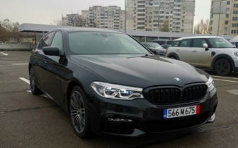 Седани BMW 5 Series 2018 Черен