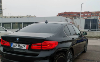 Седани BMW 5 Series 2018 Черен