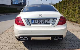 coupe Mercedes-Benz  CL 500  2014 Бял
