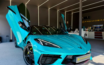 coupe Chevrolet  Corvette Stingray 2021 Blue