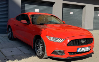 coupe Ford  Mustang 2016 Червен