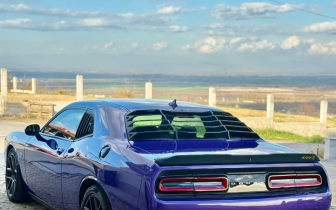 coupe Dodge   Challenger 6.4 SHAKER 2017 Лилав
