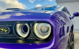 coupe Dodge   Challenger 6.4 SHAKER 2017 Лилав