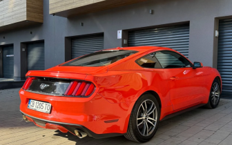 coupe Ford  Mustang 2016 Червен