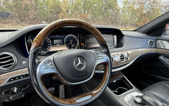 sedan Mercedes-Benz  S 550 2014 Сребрист