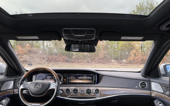sedan Mercedes-Benz  S 550 2014 Сребрист