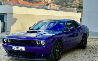 coupe Dodge   Challenger 6.4 SHAKER 2017 Лилав