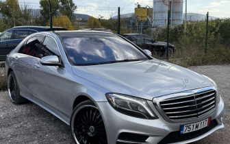 sedan Mercedes-Benz  S 550 2014 Сребрист